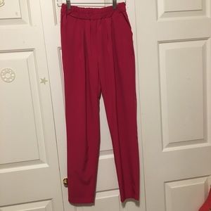 Korean Pink Dress Pants